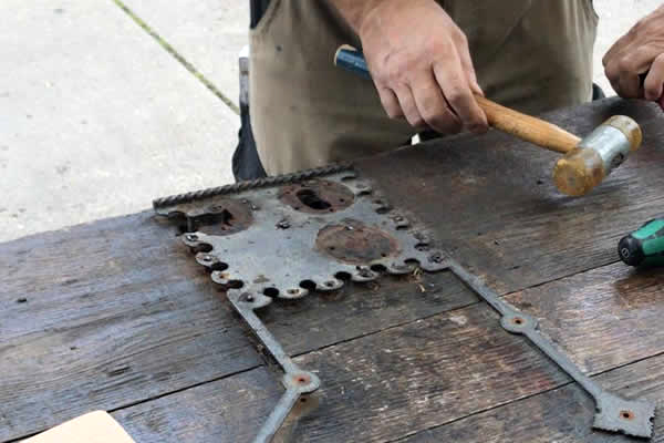 Abb. Torsanierung / Werkstatt